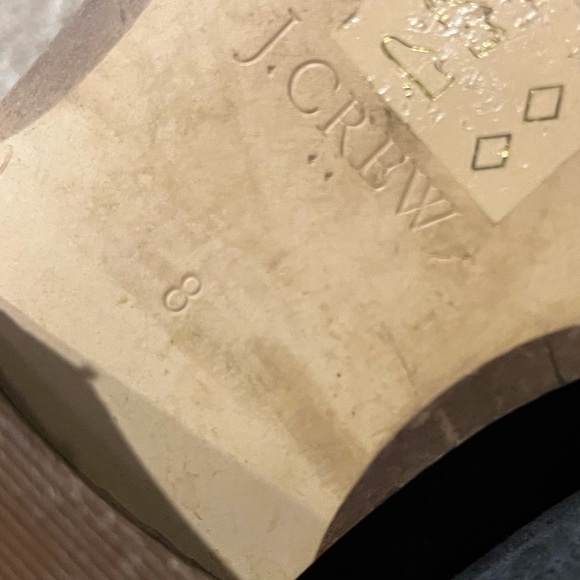 J. Crew Sawyer Suede Leather Ankle Boots 8 - Picture 13 of 14